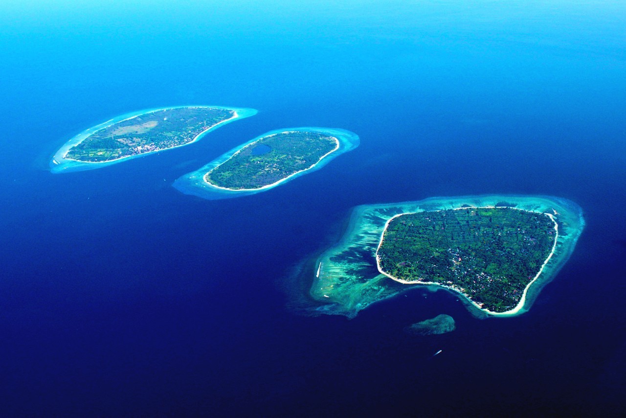 The three Gili Islands