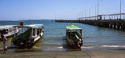 Bangsal harbor Lombok