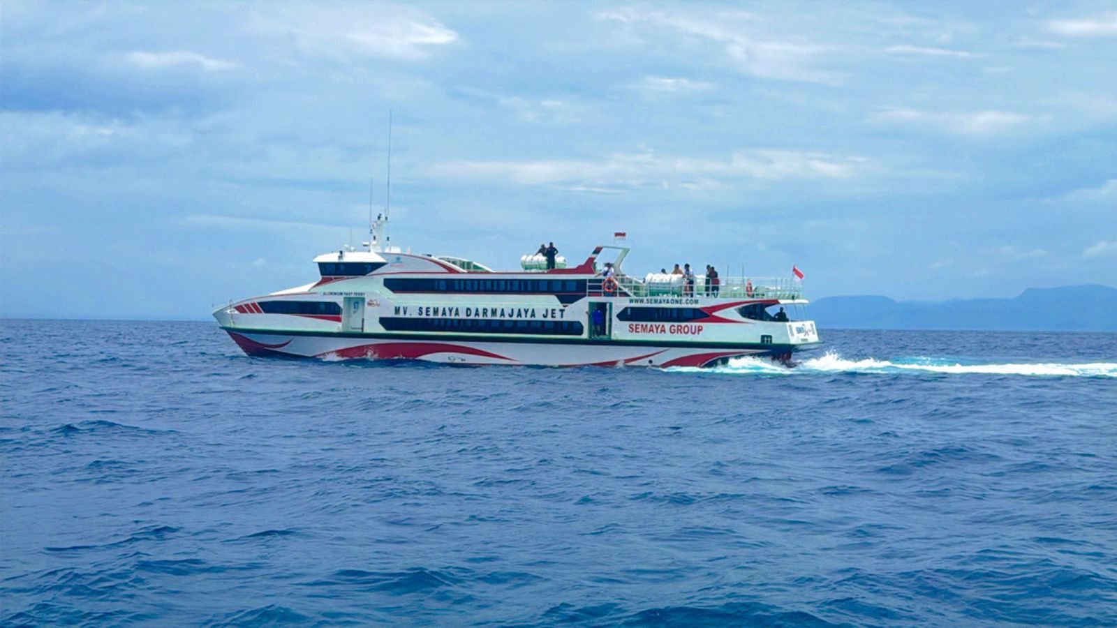 Semaya fast boat from Padang Bai to Gili T