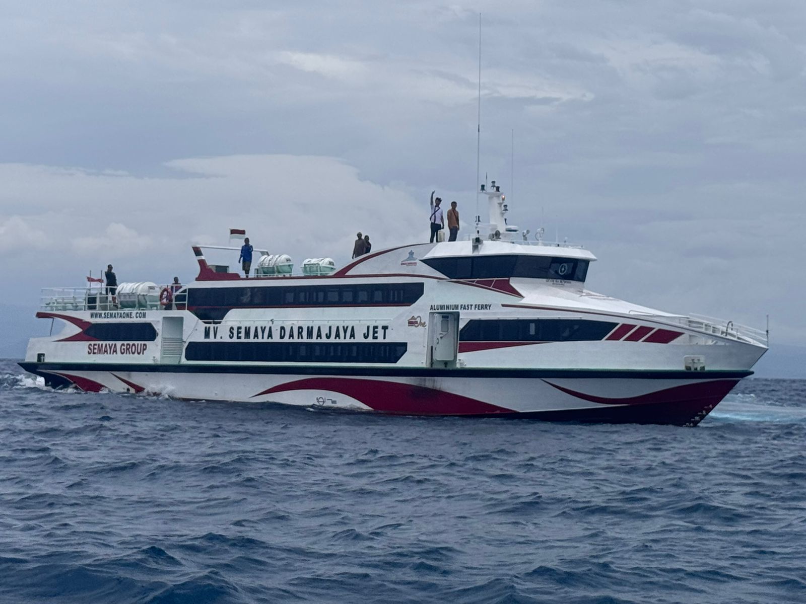 Semaya fast boat from Bali to Gili T